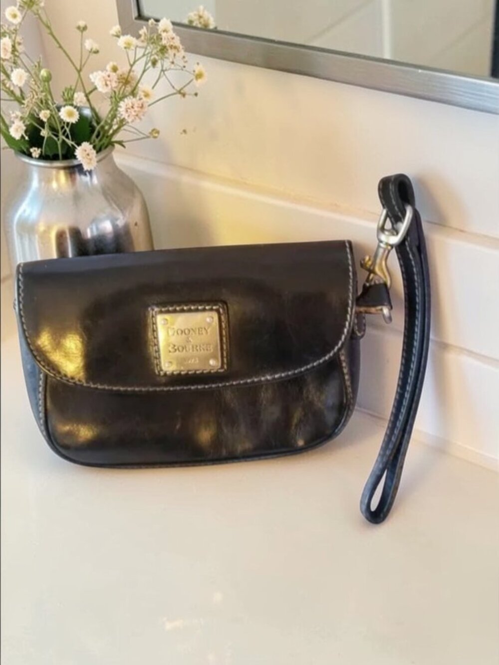 Dooney & Bourke Leather Wristlet